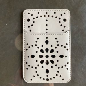 ALAIA leather cut out pouch wallet women